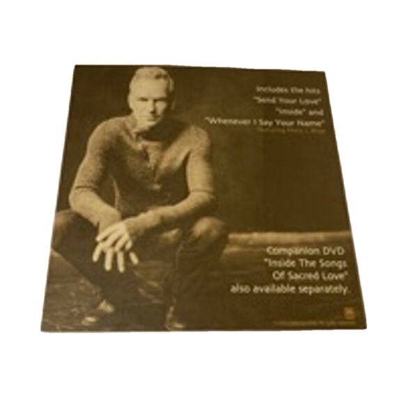 Sting Sacred Love 2003 Album Promo Poster 12x12 Vintage Music Art Print - Picture 4 of 4